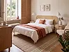 Bed PE Rattan BOULIN 180 x 200 cm (EU Super King) Beige