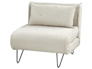 Living Room Set 3 Seater VESTFOLD Fabric Light Beige_930360