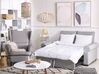 Fabric Sofa Bed Light Grey SILDA_789557