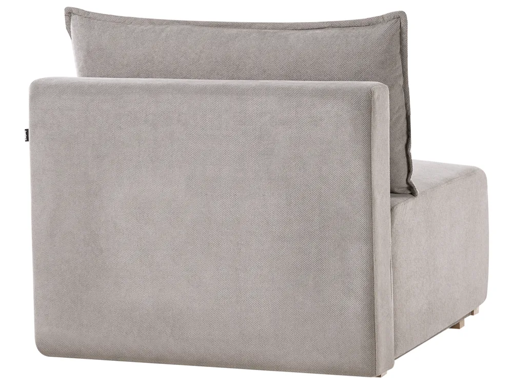 Modular U-Shape Sofa NERBO Fabric Grey_1035269