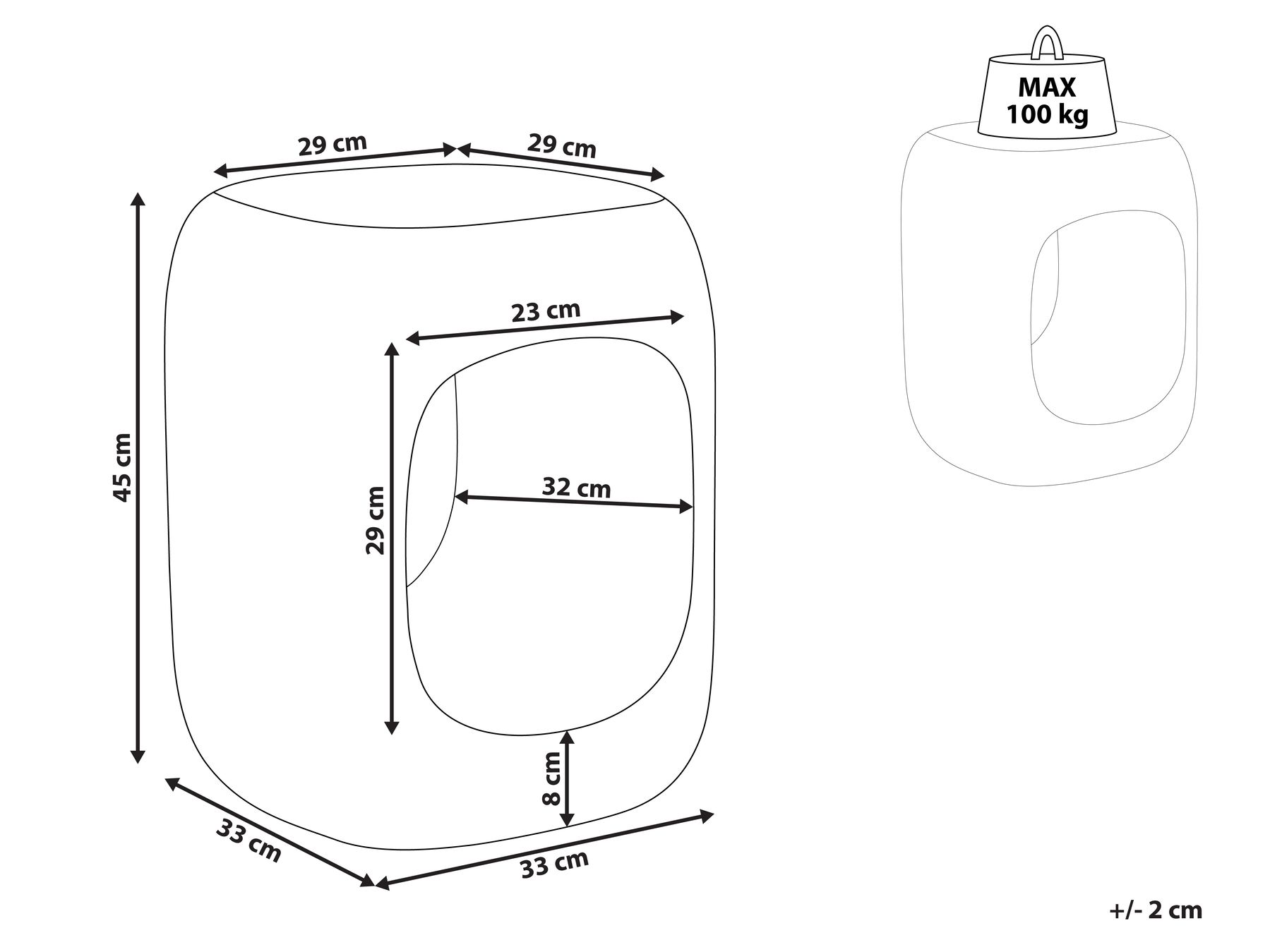Accent Side Table Marble Effect Grey PELMO_918813