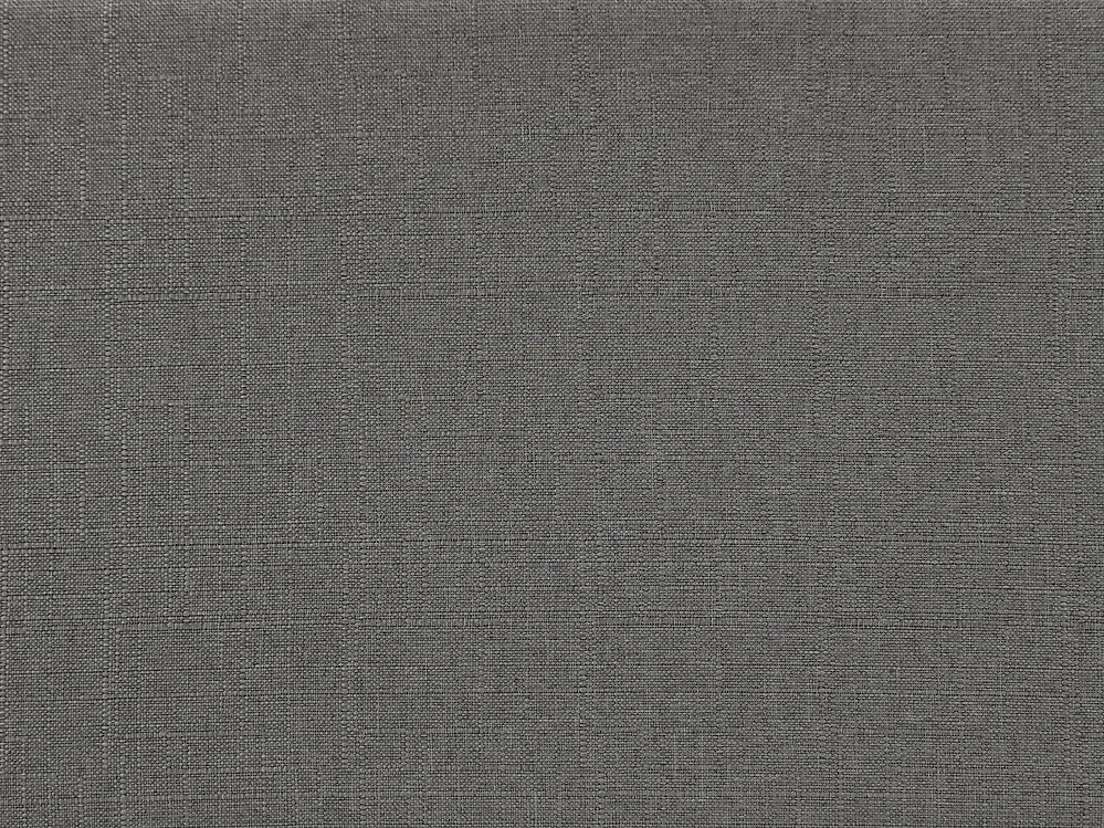 Bett mit Stauraum ohne Kopfteil DINAN Stoff Dunkelgrau 120 x 200 cm_1187451