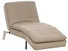 Chaise Longue LOIRET Fabric Beige