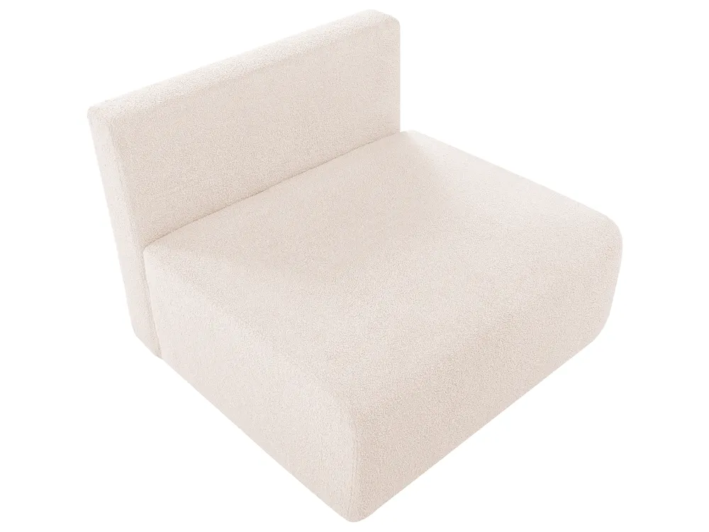 Sezione a 1 posto NERBO Bouclé Beige_1034502