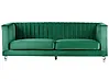 Sofa 3 Seater ARVIKA Velvet Green