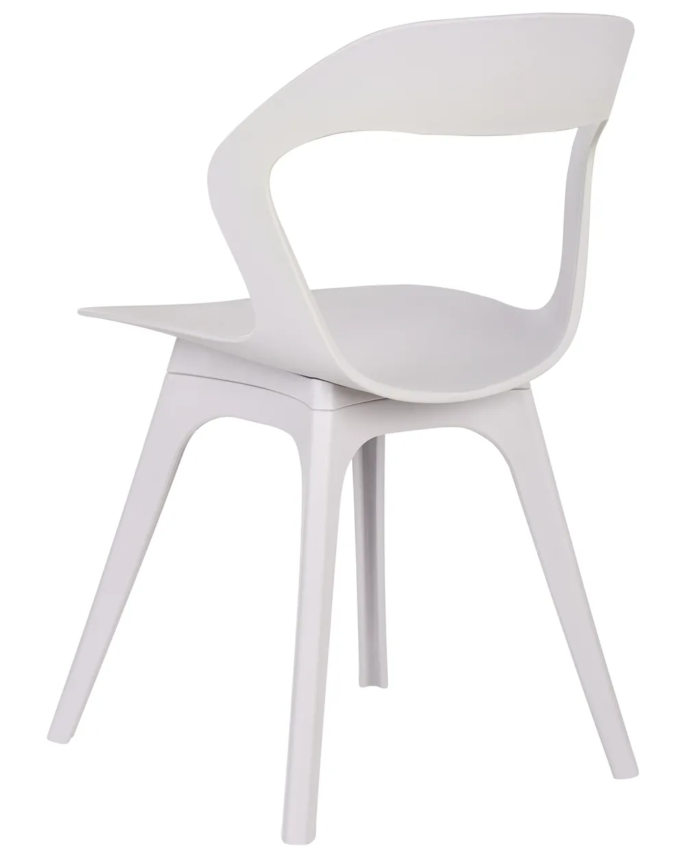 Set di 4 sedie da giardino LACHANIA Tortora_1020437