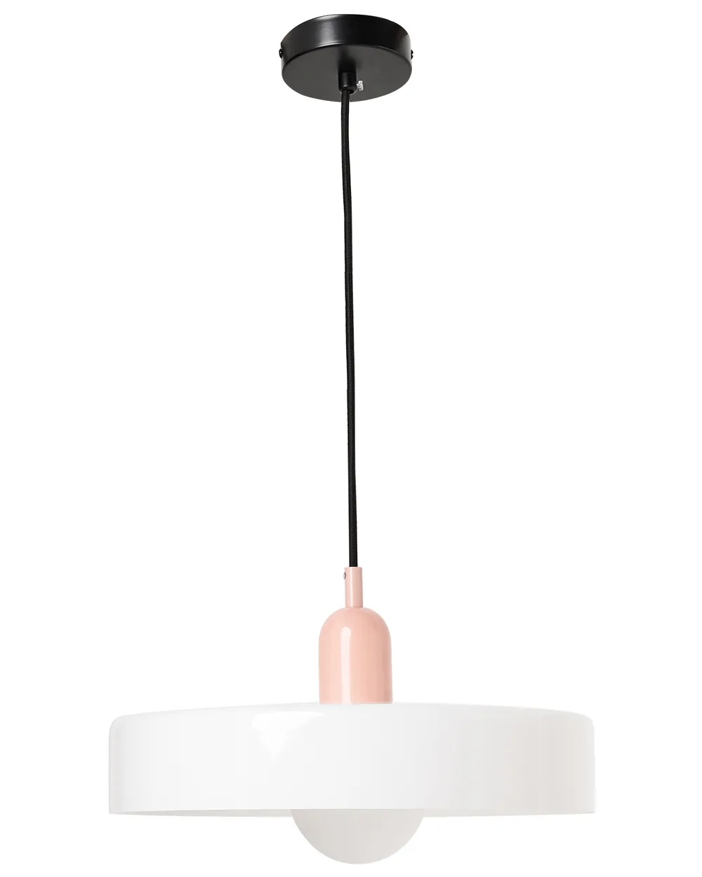 Pendant Lamp PAALA Glass White_987659