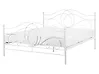 Bed Metal LYRA 160 x 200 cm (EU King Size) White