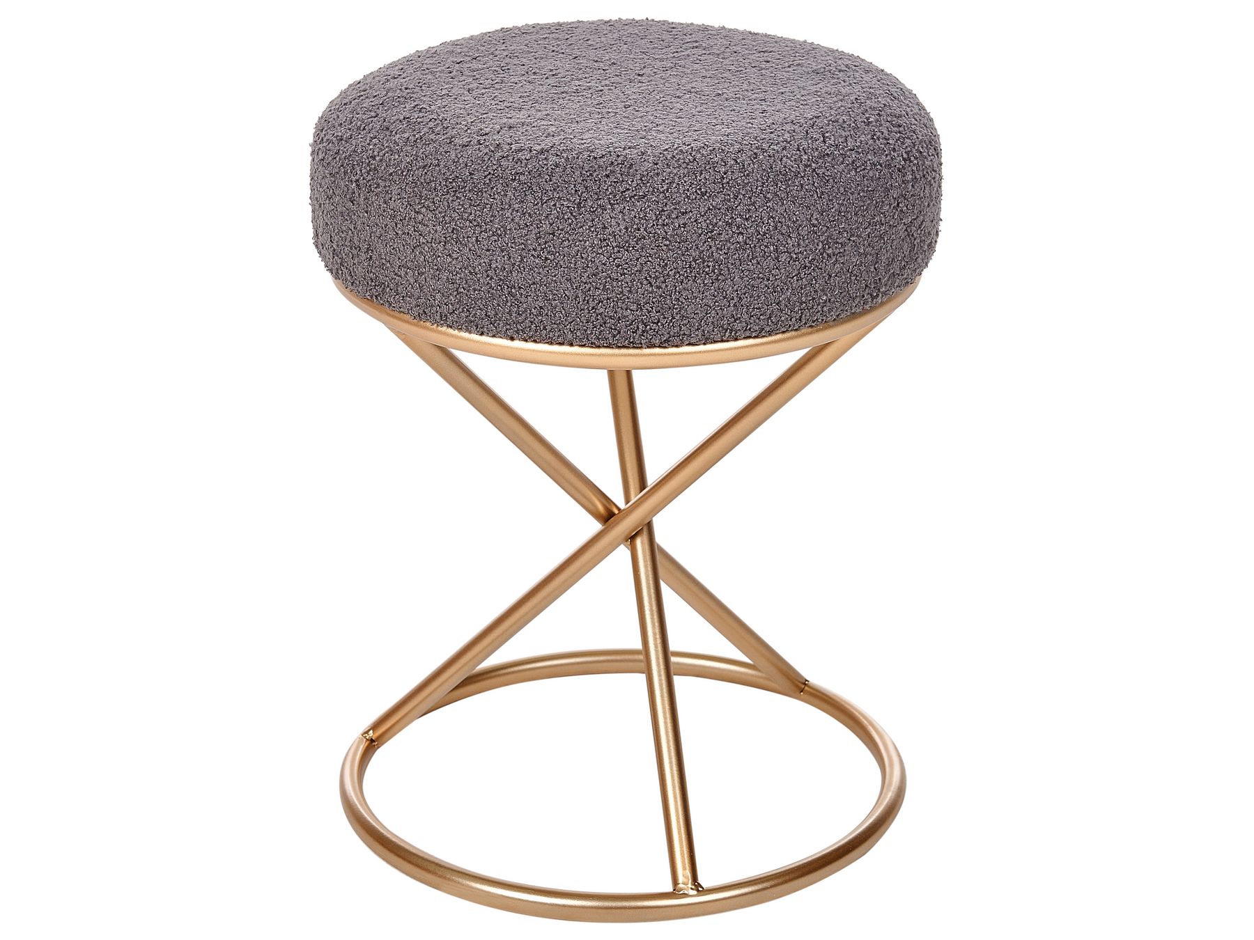 Stool Boucle Grey PRESHO_937624