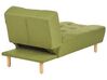 Fabric Chaise Lounge Green ALSTEN_921956