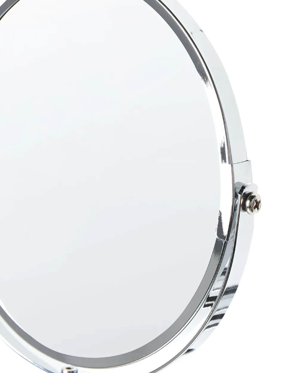 Extending Wall Makeup Mirror YVELINES 57 cm 36 cm Metal Silver_848189
