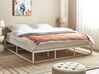 Kovová postel 180 x 200 cm bílá VIRY_902617