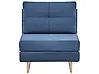 Single Sofa Bed JERSLEV Fabric Blue