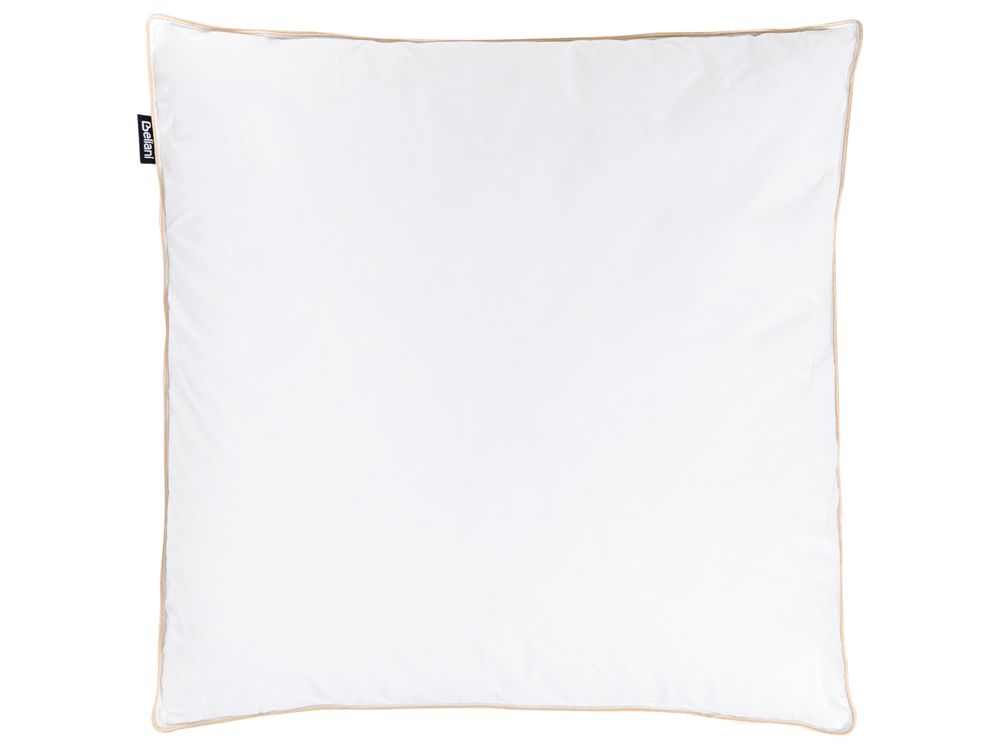 Almohada de 3 cámaras ETNA Baja 80 x 80 cm Plumas y plumón de pato Blanco