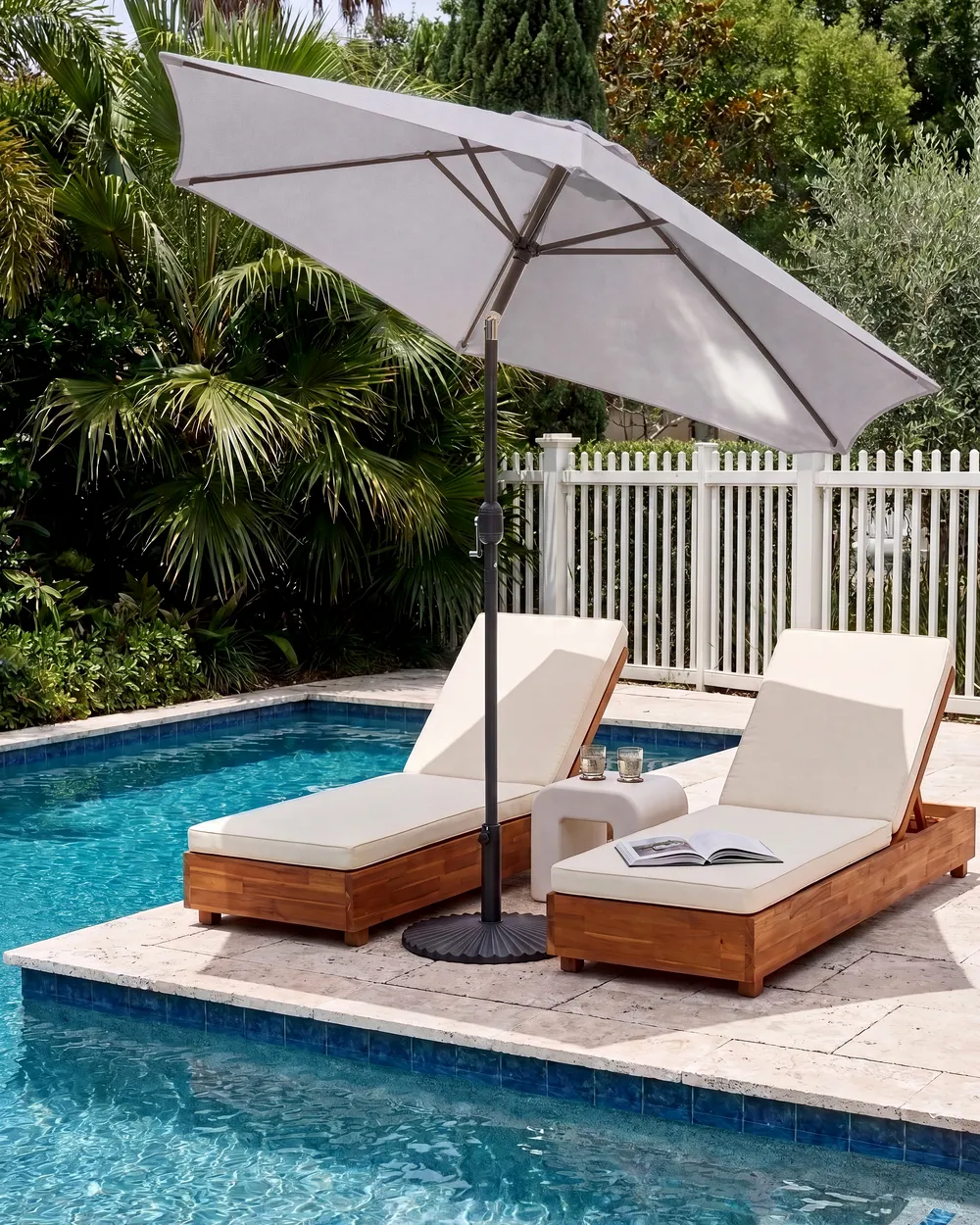 Market Parasol 266 cm VARESE Light Grey_1103127