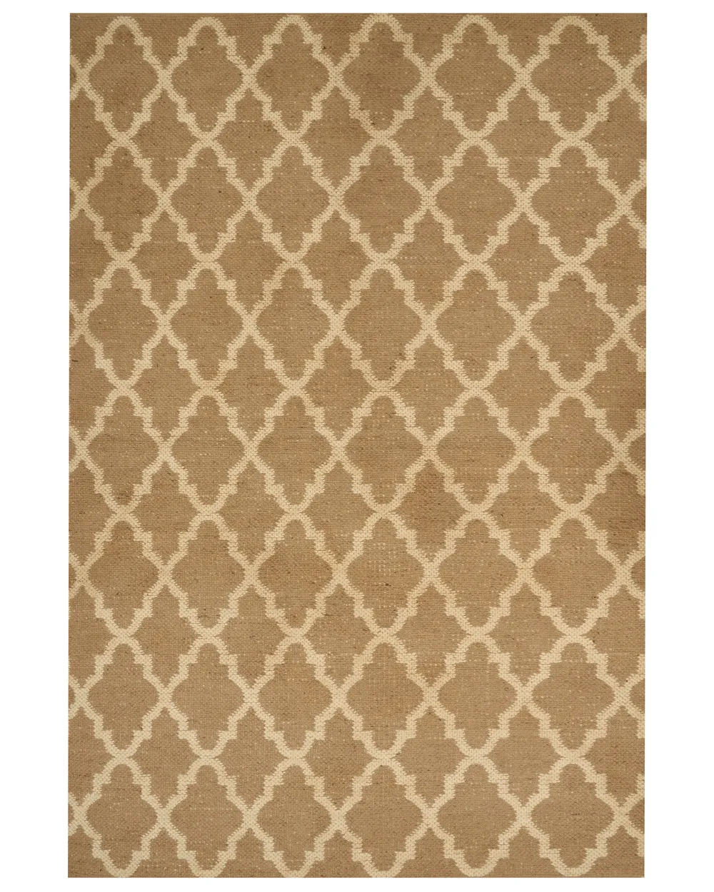 Jutový koberec béžový MERMER různé velikosti