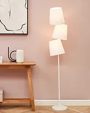 Lampa podłogowa RIO GRANDE Metal Złamana biel_1150916