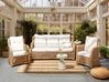 5 Seater Rattan Garden Sofa Set Natural ALESSANO_934903