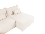 Modular Corner Sofa NERBO Boucle Beige Left Hand_1034679