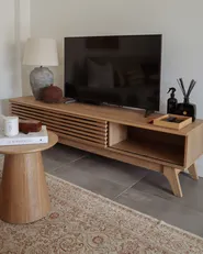 Szafka RTV TOLEDO  Brązowy_1025981