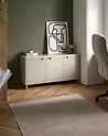 3 Door Sideboard KORVO Light Beige