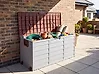 Storage Box LOCARNO 112 cm 50 cm Brown