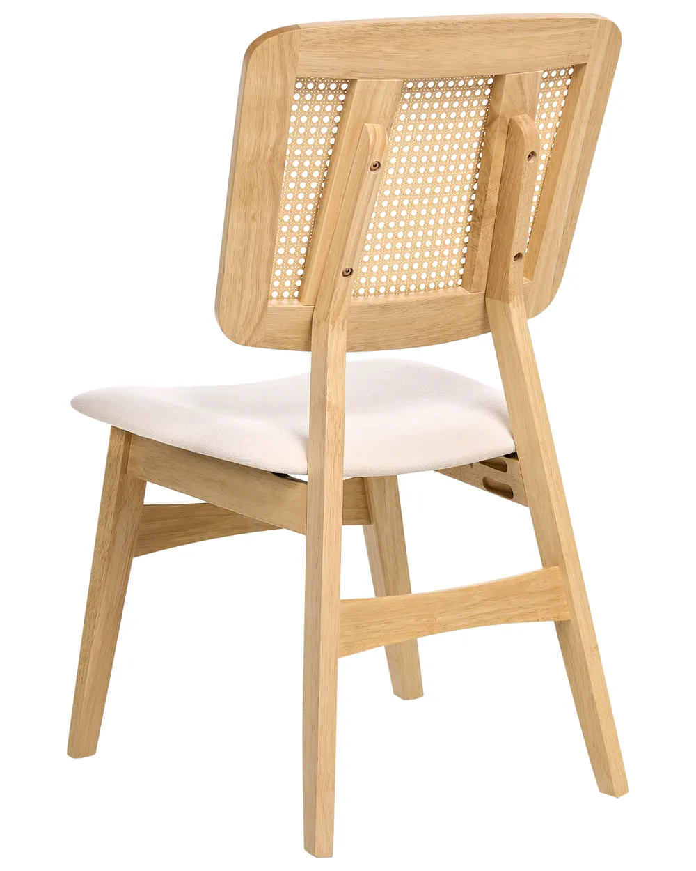 Set di 2 sedie da pranzo ALCOVA Legno Marrone chiaro_1010327
