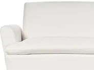 Sofa Bed 3 Seater VETTRE Velvet Off-White_881363