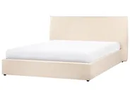 Ottoman Bed LAVAUR Boucle Beige 160 x 200 cm (EU King Size)_966051