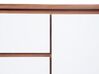 Credenza in legno color noce e bianco PITTSBURGH_427208