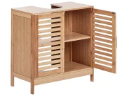 Szafka łazienkowa pod umywalkę MISSOULA 60 cm Bambus Jasnobrązowy_927280