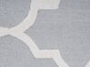 Teppich Wolle grau 200 x 300 cm marokkanisches Muster Kurzflor SILVAN_743578