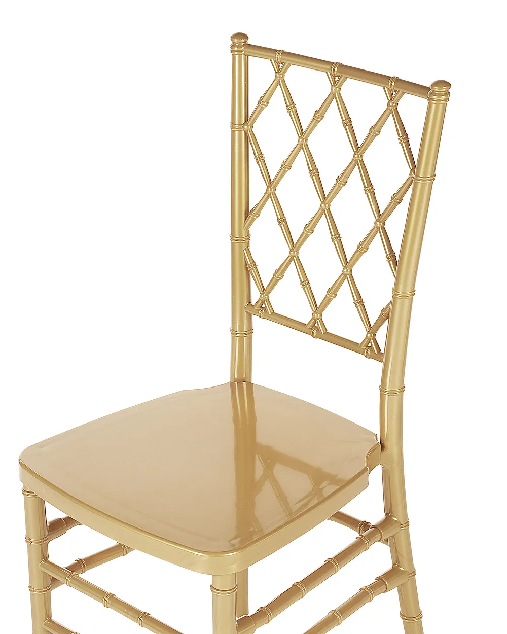 Lot de 2 chaises de salle à manger CLARION Doré_863753