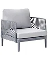 Garden Armchair SATURNIA Grey