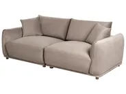Set da salotto 5 posti JUBEK Velluto Tortora_1077919