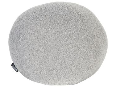 Boucle Cushion ⌀ 30 cm Grey SALVIA