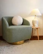 Table Lamp CELESTE Ceramic Beige_972819