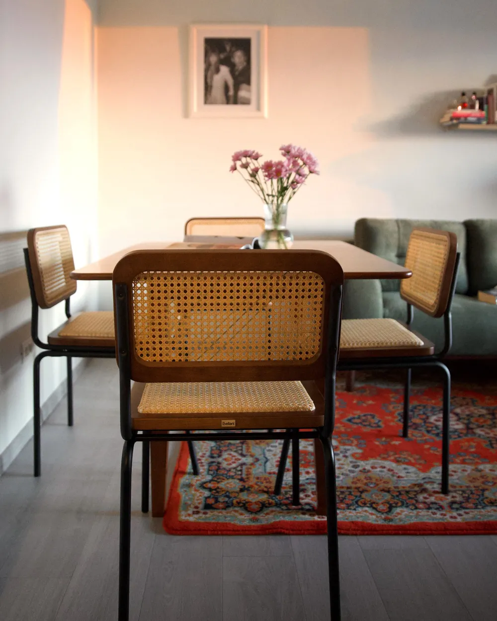 Set di 2 sedie da pranzo CORVALLIS Rattan sintetico (PE) Marrone_1080482