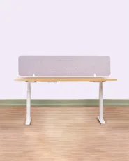 Przegroda na biurko WALLY 160 x 40 cm Beżowy_1007455