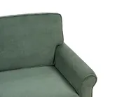 Set da salotto 5 posti RONNEBY Velluto a coste Verde scuro_901440