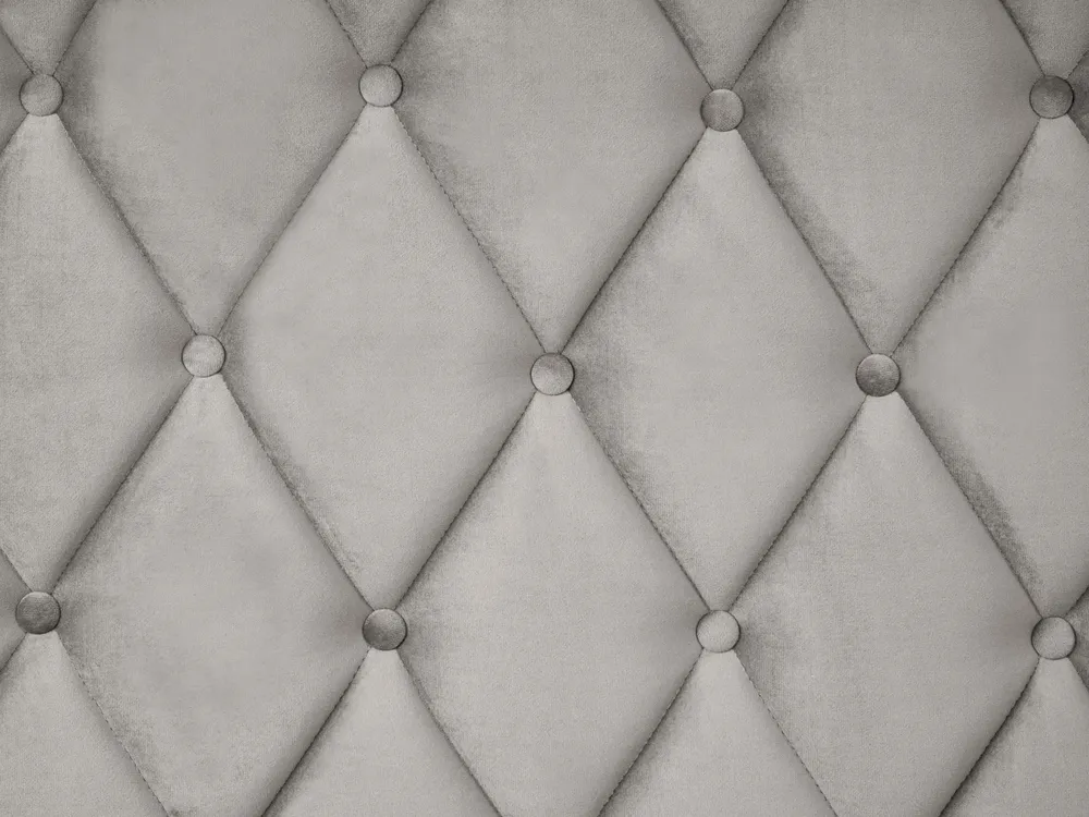 Ottoman Bed LUBBON Velvet Light Grey 180 x 200 cm (EU Super King)_1080584