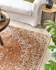 Rug HAYA Orange 160 x 230 cm Cotton_852203