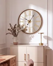 Relógio de parede CAMPREMY 56 cm Dourado_1146686