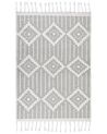 Tapis d'extérieur gris et blanc 160 x 230 cm TABIAT_852868