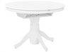 Extending Dining Table 106/150 x 106 cm White AKRON_927586