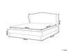 Čalouněná béžová postel 140x200 cm COLMAR_676109