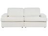 5 Seater Boucle Living Room Set White ALLA_894013