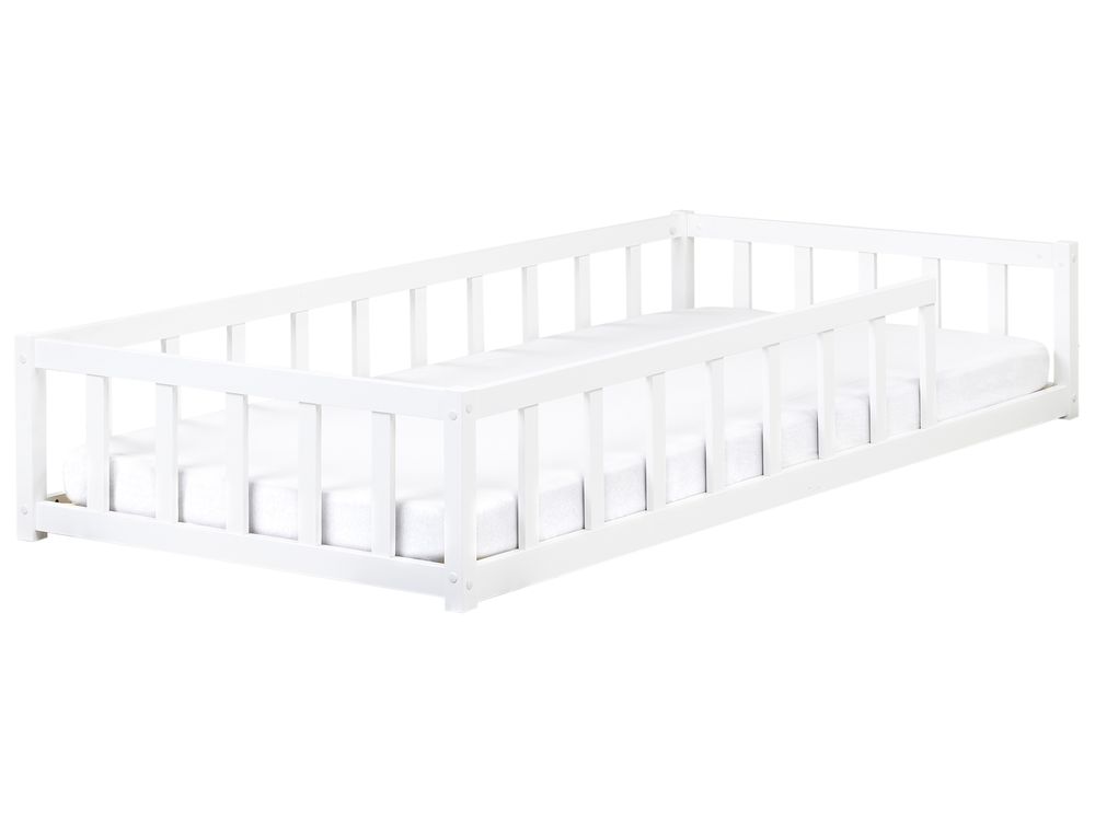 Cama infantil Madeira de pinho MEYMAC 90 x 200 cm Branco