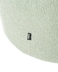 Swivel Armchair DAVIK Boucle Light Green_943679