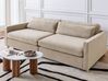 3 Seater Fabric Sofa Taupe VINSTRA_928399